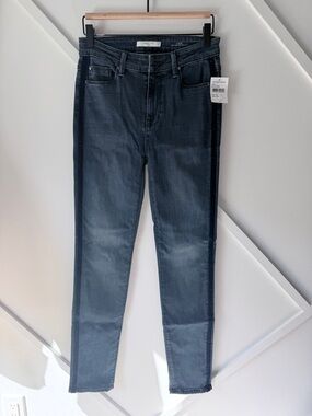 Fidelity Cher High Rise Slim Straight Jeans NWT | 26 | Missing Fly Button